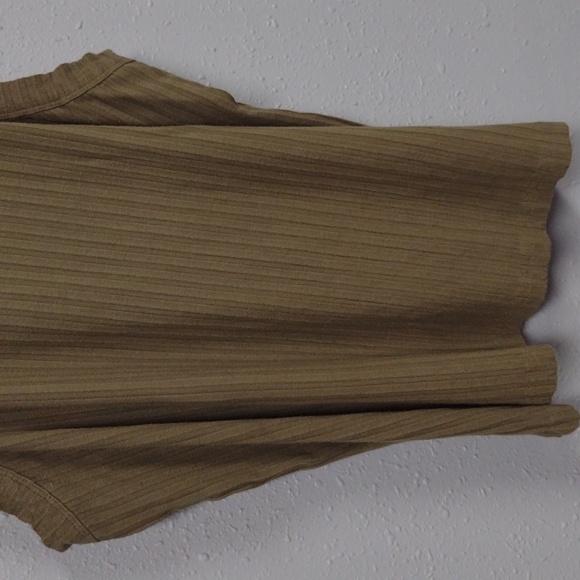 FP Movement by Free People Green Ribbed Fitted Tank Top - Picture 3 of 6